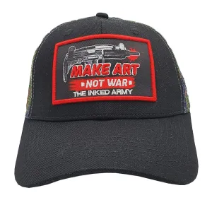 INKED ARMY - CAP MAKE ART NOT WAR