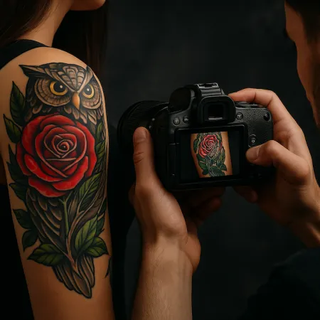 Mein Portfolio, meine Waffe: So fotografierst du Tattoos und PMU, damit deine Kunden WOW sagen