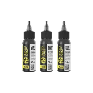 THE INKED ARMY - GREY WASH SET