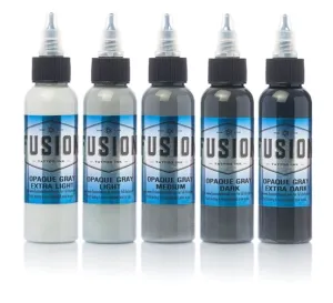FUSION - OPAQUE GREY SET