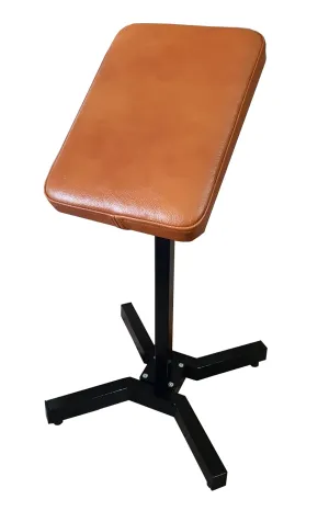 TATTOO ADDICT CUSTOMS - BROWN LEATHER ARMREST