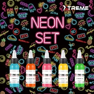 XTREME INK - NEON SET - 5X30ML