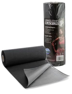 ZELLULOSE UNTERLAGEN IN EINER ROLLE - SCHWARZ