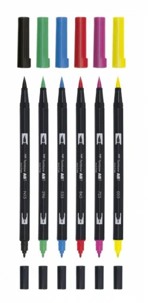 TOMBOW DUAL BRUSH PEN - FIX FÜR DIE HAUT